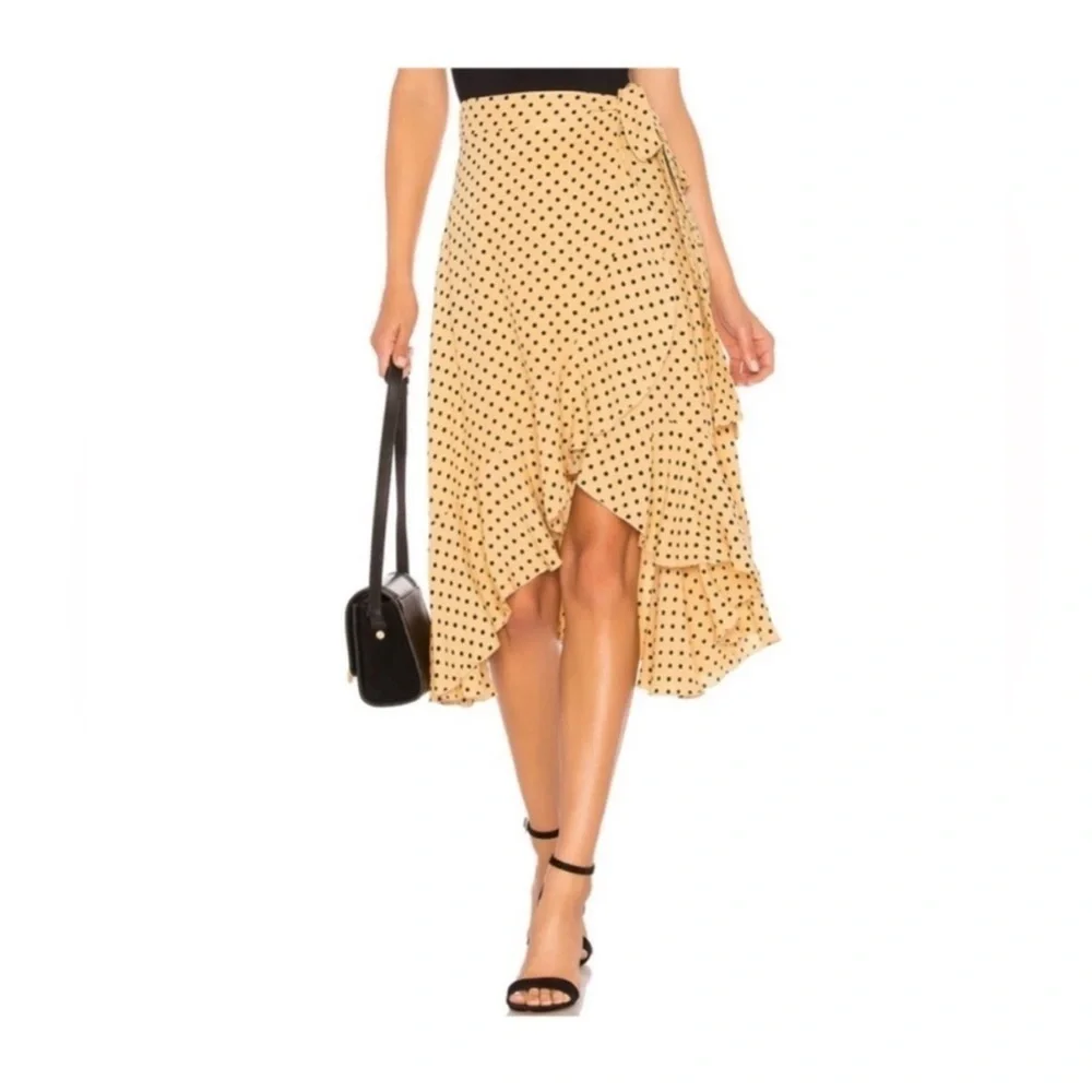 Faithfull the Brand , Tramonti Skirt Lula Dot SIZE 2 US or XS NWT skirt only